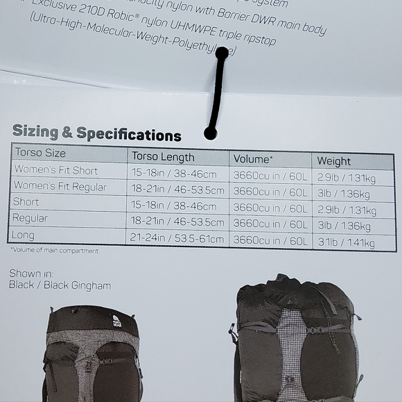 Granite Gear Blaze 60 Backpack Unisex - Picture 7 of 16